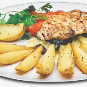 Филе куриное по-деревенски с картофелем
