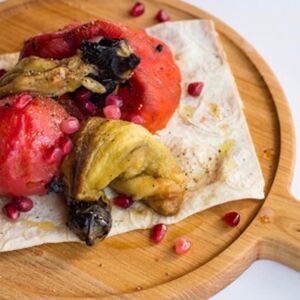 Овощи на углях