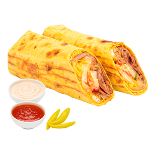 Шаурма Сырная с курицей 1 порц