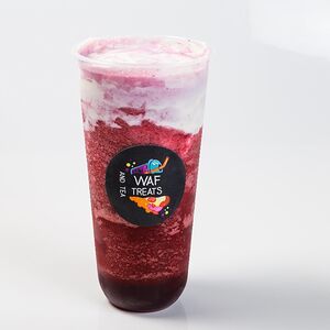 Чиз слаш Черника-вишня с сырной пенкой