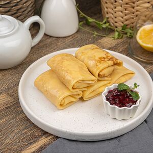 Блинчик с творогом