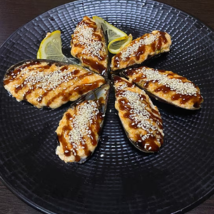 Запеченные мидии