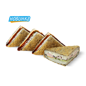 Сэндвич ролл темпура с креветкой (кляр)