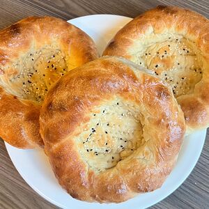 Лепешка узбекская