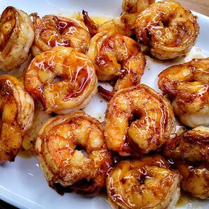 Креветки очищенные жареные 