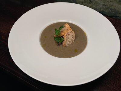 Грибной крем-суп из шампиньонов 