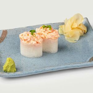 Тигровая креветка спайси гункан