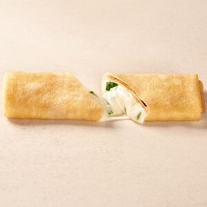 Блин с моцареллой и зеленью