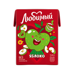 Сок Любимый Яблоко