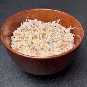 Удон карбонара