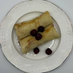 Блинчики с вишней