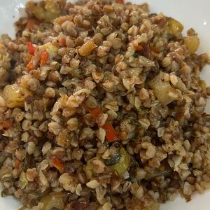 Гречка с овощами