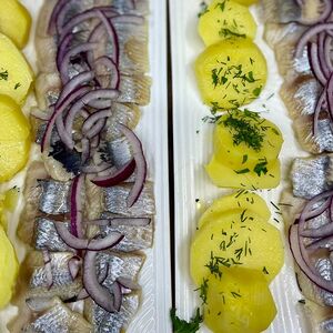 Сельдь с картошкой