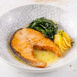 Стейк из лосося 