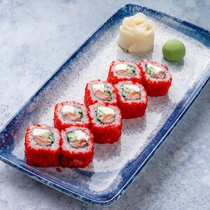 Ролл с кетой и сливочным сыром