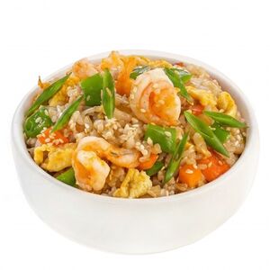 Тяхан с креветкой