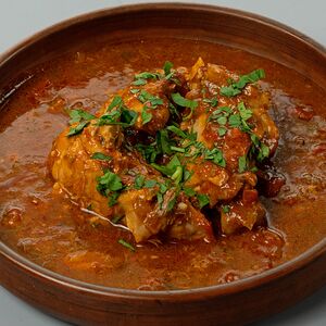 Чахохбили с курицей по-домашнему 