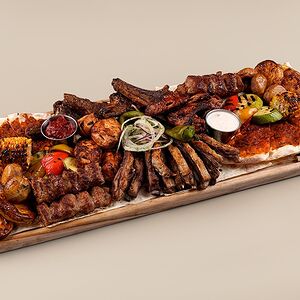 Мясной сет из баранины и курицы