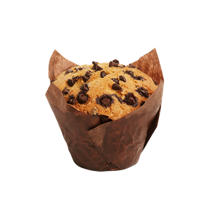 Маффин ванильный с шок. крошкой