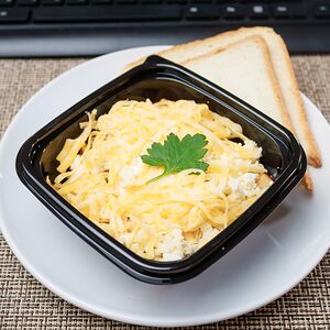 С яблоком и курицей