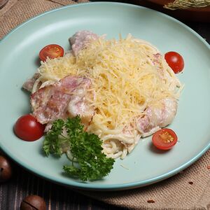 Карбонара с беконом