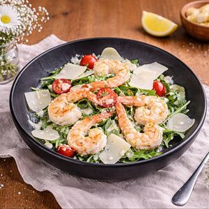 Салат креветка-рукола