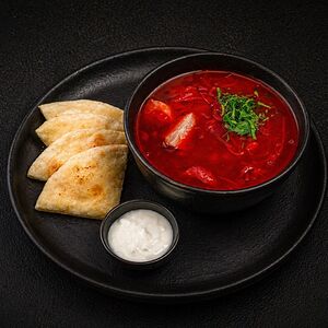 Борщ с уткой