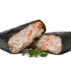 Онигири с креветкой