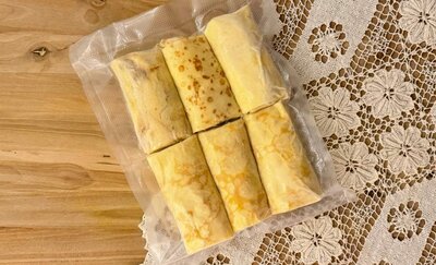 Блинчики с курицей, грибами и сыром (заморозка),, 480 гр