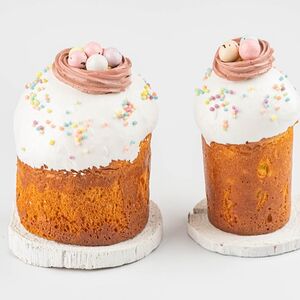 Малый кулич с гнездышком