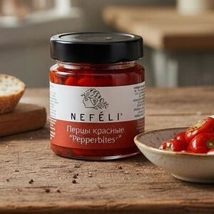 Перец красный сладкий «Pepperbites» «NEFELI» со специями. Греция