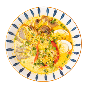 Рамен сырный с курицей