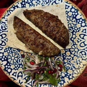 Кутаб-кебаб на мангале