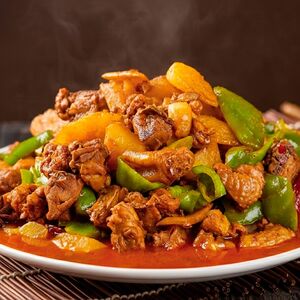 Синьцзянское рагу с курицей (маленькая порция)