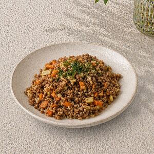 Гречка с овощами