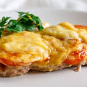 Запеченная курочка с помидорами 