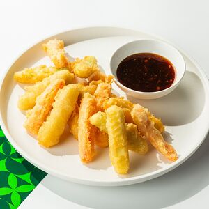 Микс овощей в темпуре 