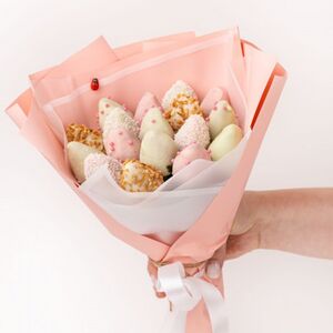 Букет из клубники в шоколаде «Тиффани»