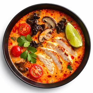 Том Ям с цыпленком