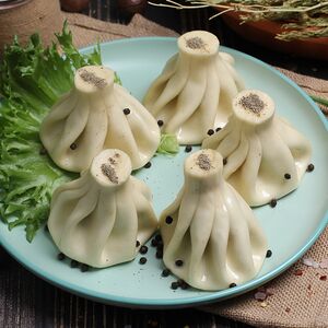 Хинкали с бараниной