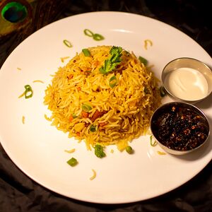 Плов веганский spicy