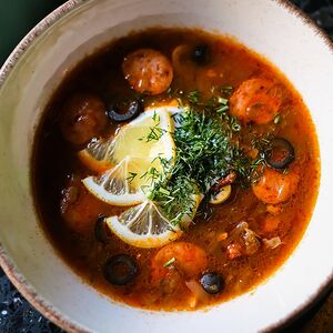 Солянка мясная