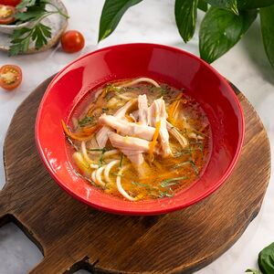 Суп-лапша с курицей