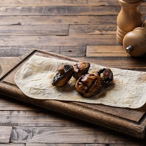 Шампиньоны на гриле