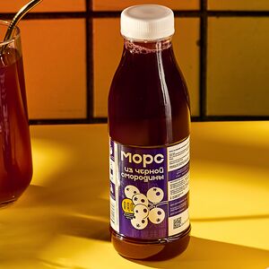 Морс из чёрной смородины Bao