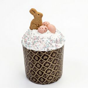 Кулич сдобный с клюквой 245гр