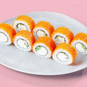 Ролл Филадельфия с огурцом