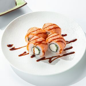 Опалённая Филадельфия (1/2 порции)