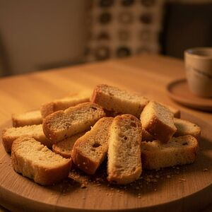 Гренки пшеничные с чесноком