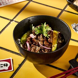 Салат с говядиной пульгоди